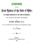 Morris - Coins of the Grand Masters of the Order of Malta - 1884
